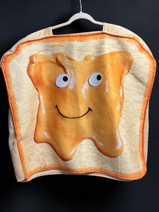 Other - Funny Peanut Butter Toast Costume Adult One Size Halloween Food Costume